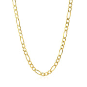 Bids.com 3.8mm 14k Yellow Gold Solid Figaro Chain Necklaces White Smoke 16 / Yellow Gold,18 / Yellow Gold,20 / Yellow Gold,22 / Yellow Gold,24 / Yellow Gold,30 / Yellow Gold