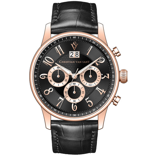 Bids.com Christian Van Sant Men's Heritage Watches White Smoke