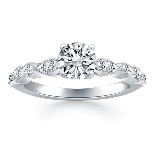 Bids.com 14k White Gold Fancy Shaped Diamond Engagement Ring Rings White Smoke 4 / White Gold,4.5 / White Gold,5 / White Gold,5.5 / White Gold,6 / White Gold,6.5 / White Gold,7 / White Gold,7.5 / White Gold,8 / White Gold,8.5 / White Gold,9 / White Gold