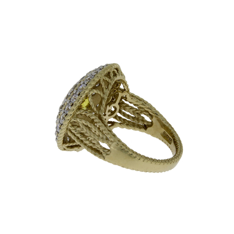 Bids.com Cubic Zirconium Ring Sterling Silver Rings White Smoke 5.0