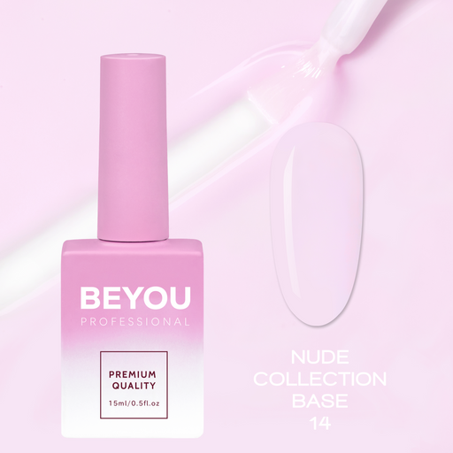 nbmsupply BEYOU Professional Nude collection Base 14 15 ML Lavender Blush