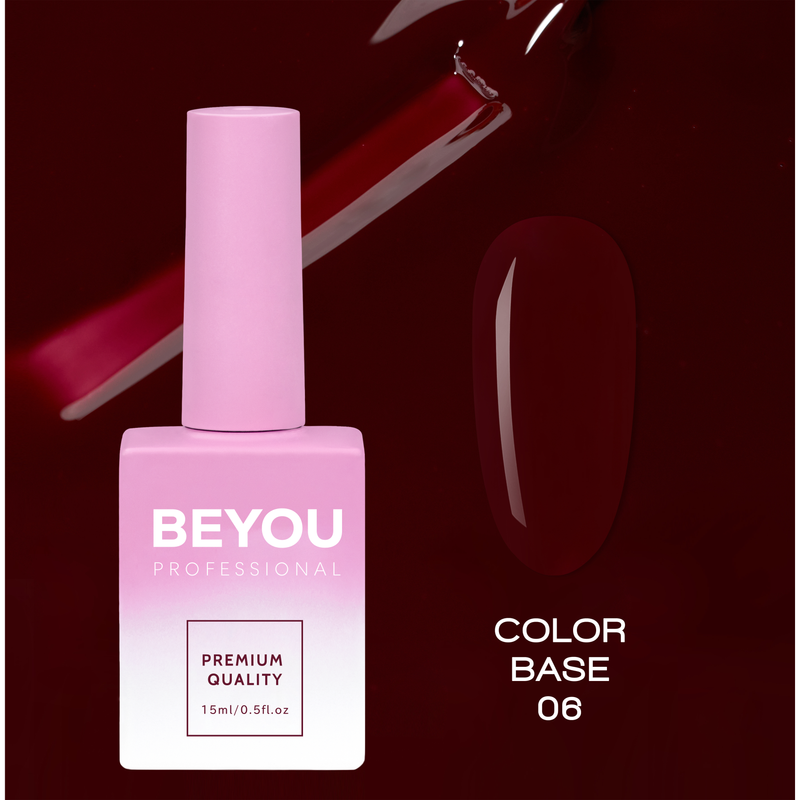nbmsupply BEYOU Professional Color Base 06 15 ML Black