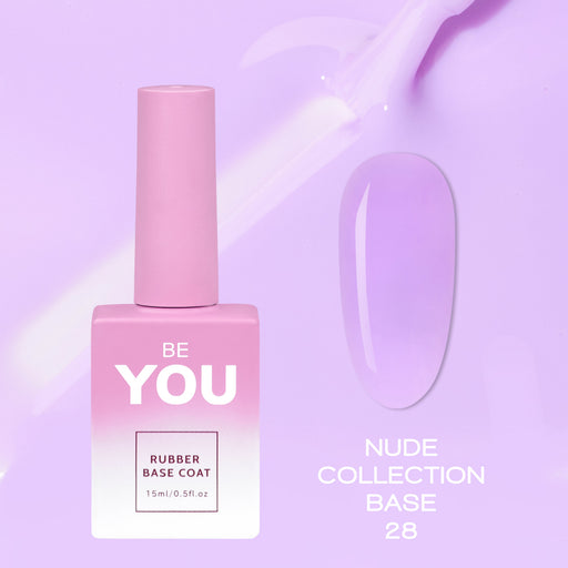 nbmsupply BEYOU Professional Nude Collection Base 28 15 ML Lavender