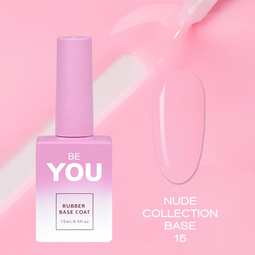 nbmsupply BEYOU Professional Nude collection Base 15 15 ML Light Pink