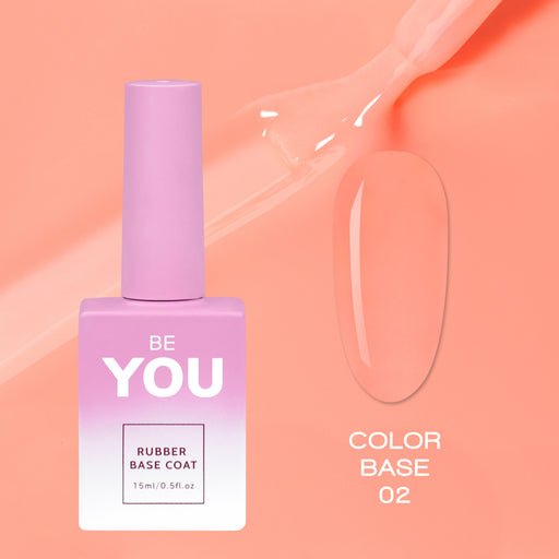 nbmsupply BEYOU Professional Color Base 02 15 ML Light Salmon