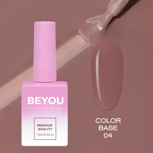 nbmsupply BEYOU Professional Color Base 04 15 ML Dim Gray
