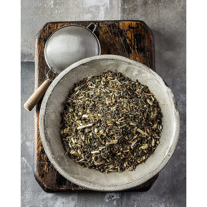 Gardenika Shop Immune Defense Tea, Echinacea Ashwagandha | Organic Herbal Blend Loose Leaf Tea Dark Gray