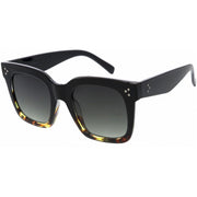 zeroUV Bold Oversize Square Horned Rim Flat Lens Sunglasses A252 Sunglasses White Smoke Black Clear Smoke,Tortoise Blue Lavender,Shiny Black Smoke,Black Tortoise Lavender,Yellow Tortoise Amber,Off-White Smoke,Tortoise Brown (Polarized),Solid Nude Amber,Coral Smoke,Clear Brown Smoke,Black / Silver Mirror (Polarized),Black Tortoise / Lavender,