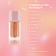 Profusion Cosmetics Shimmer Hour Liquid Blushlighter Face Light Pink Peach Mimosa,Strawberry Mimosa
