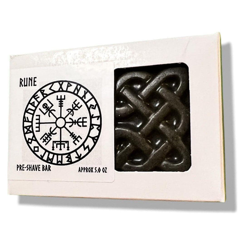 Murphy and McNeil RUNE Pre-Shave Bar (Regular or FROST) - by Murphy & McNeil Pre-Shave Black RUNE Regular Pre-Shave Bar,FROST Rune Cooling Pre-Shave Bar