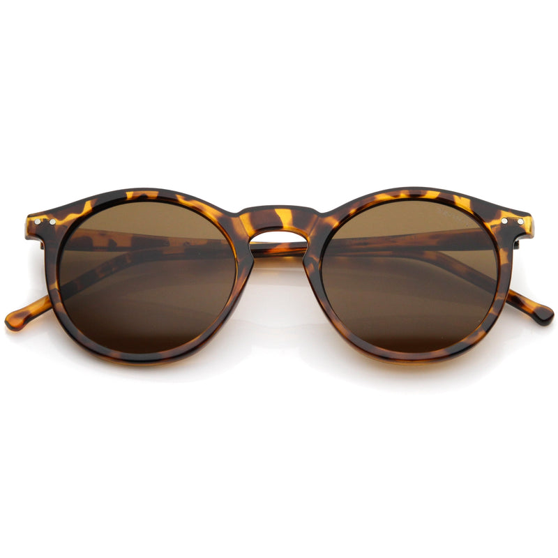 zeroUV 1920's P3 Dapper Vintage Inspired Round Sunglasses 8637 Sunglasses White Smoke Yellow Green,Black Smoke,Tortoise Amber,Dark Tortoise Green,Tortoise Smoke,Black Green,Clear Smoke Tortoise,Polarized Black Smoke,Polarized Tortoise Brown,Polarized Tortoise Green,Orange Green
