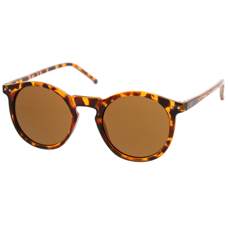 zeroUV 1920's P3 Dapper Vintage Inspired Round Sunglasses 8637 Sunglasses White Smoke Yellow Green,Black Smoke,Tortoise Amber,Dark Tortoise Green,Tortoise Smoke,Black Green,Clear Smoke Tortoise,Polarized Black Smoke,Polarized Tortoise Brown,Polarized Tortoise Green,Orange Green