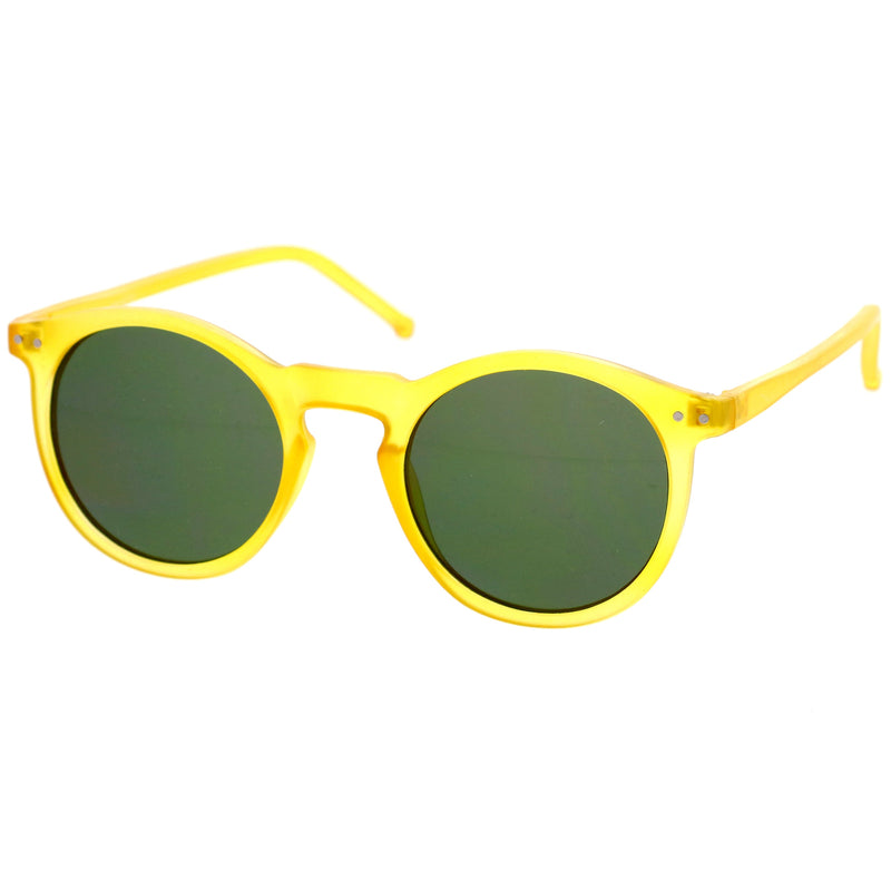 zeroUV 1920's P3 Dapper Vintage Inspired Round Sunglasses 8637 Sunglasses White Smoke Yellow Green,Black Smoke,Tortoise Amber,Dark Tortoise Green,Tortoise Smoke,Black Green,Clear Smoke Tortoise,Polarized Black Smoke,Polarized Tortoise Brown,Polarized Tortoise Green,Orange Green