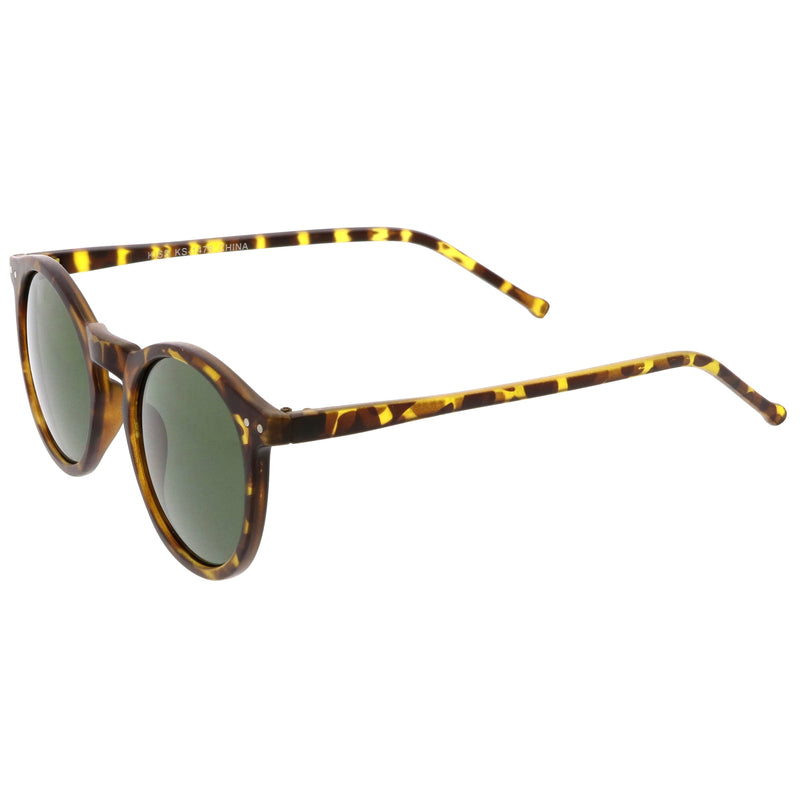 zeroUV 1920's P3 Dapper Vintage Inspired Round Sunglasses 8637 Sunglasses White Smoke Yellow Green,Black Smoke,Tortoise Amber,Dark Tortoise Green,Tortoise Smoke,Black Green,Clear Smoke Tortoise,Polarized Black Smoke,Polarized Tortoise Brown,Polarized Tortoise Green,Orange Green