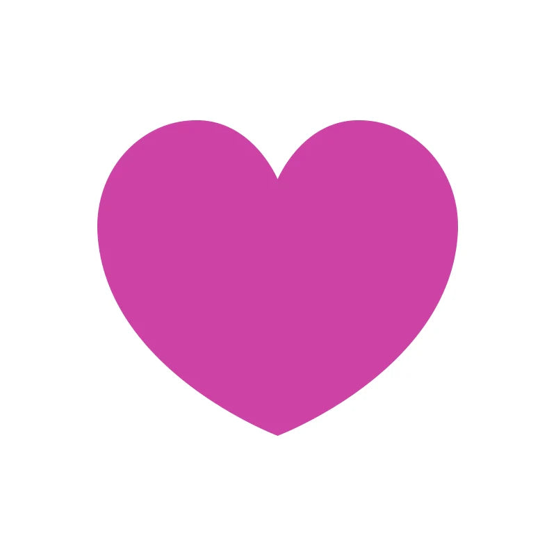 Profusion Cosmetics It's a Vibe | Face the Music Face Stamp Eyes Medium Orchid Purple Note,Blue Star,Pink Heart