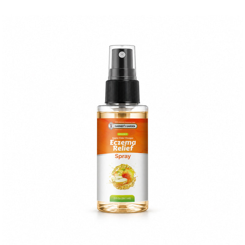 Garner's Garden Eczema Relief Spray Eczema White Smoke 2oz ACV Eczema Relief Spray