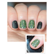 UberChic Beauty Art Deco Elements Stamping Plate Tan