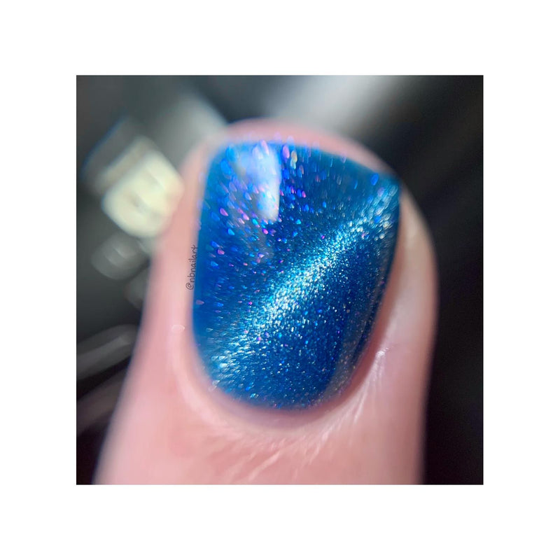 UberChic Beauty Calm Before The Storm - Cats Eye Iridescent Gel Polish Gel Polish Gray