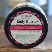 Soaplicity A Hot Pink Mess Body Butter Body Butter Dark Gray