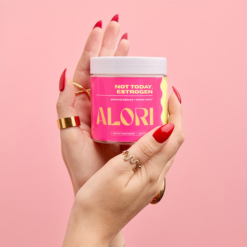 ALORI Not Today, Estrogen Women's Supplement Light Pink