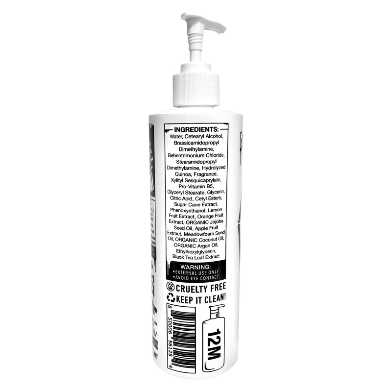 Grave Before Shave GRAVE BEFORE SHAVE™  BEARD Conditioner 16 oz. Pump-top Soap/shampoo Light Gray