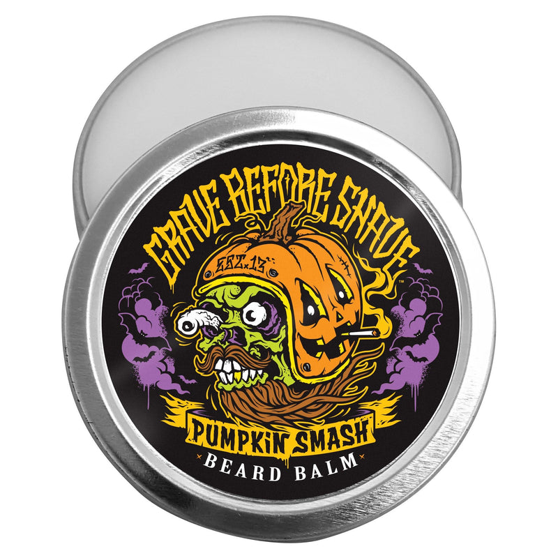 Grave Before Shave Grave Before Shave Beard Balm 2oz. tins Balms Black Pumpkin Smash (Pumpkin, rich vanilla and spice)