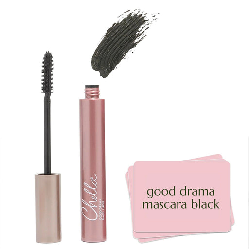 Chella good drama mascara Brow & Eye White Smoke Black