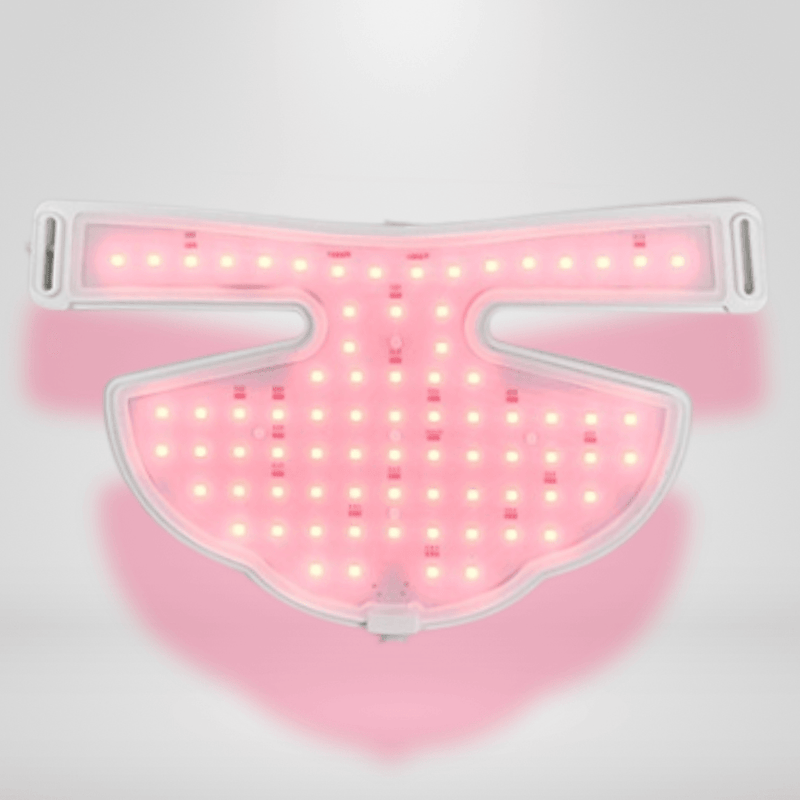 ZAQ Skin & Body Noor 2.0 LED Light Therapy Neck & Chest Mask Light Gray