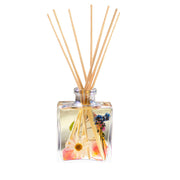 Rosy Rings Accent Botanical Reed Diffuser - Apricot Rose 4oz Botanical Diffuser White Smoke
