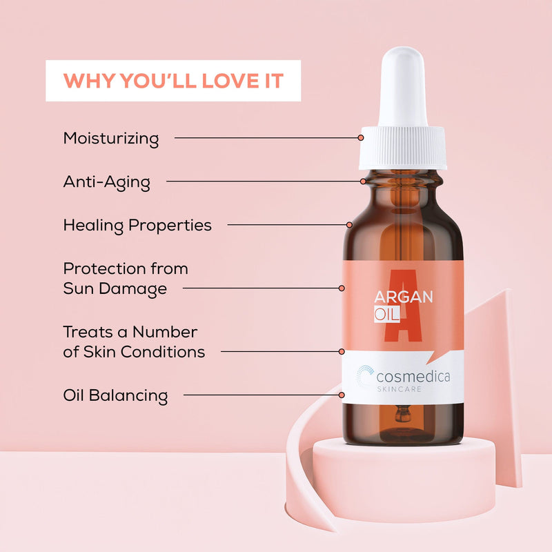 Cosmedica Skincare Argan Oil Moisturizers Misty Rose