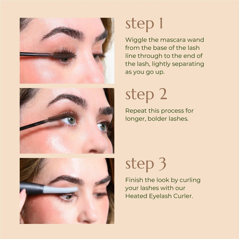 Chella drama & shade mini mascara set Kit Bisque