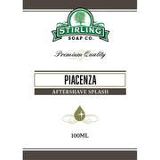 Stirling Soap Co Stirling Soap Co. Piacenza Shaving Collection Shaving Set Dark Slate Gray Aftershave Splash 3.3oz