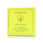 Spongellé Coconut Verbena | Boxed Flower Body Wash Infused Buffer Light Goldenrod