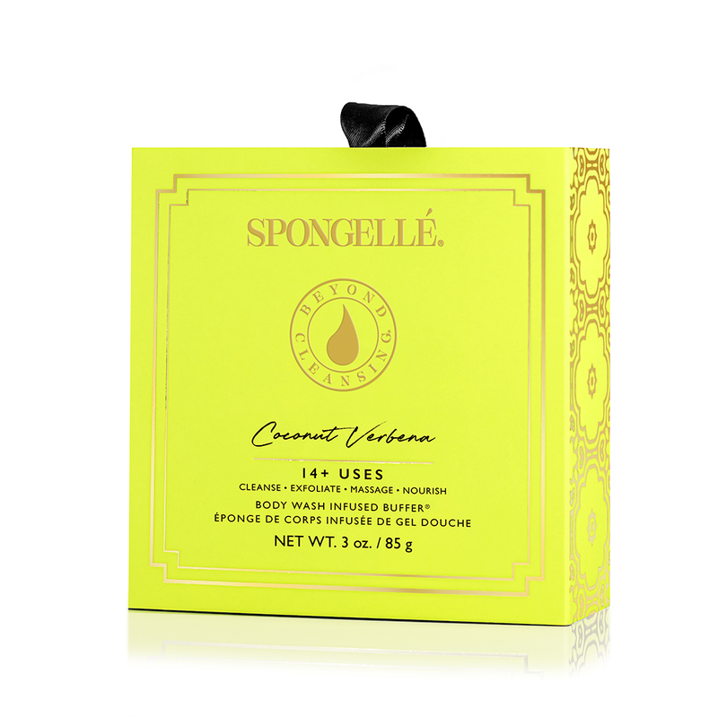 Spongellé Boxed Flower Assorted Pack Body Wash Infused Buffer Light Goldenrod