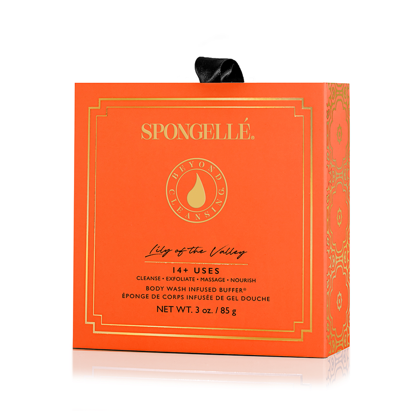 Spongellé Boxed Flower Assorted Pack Body Wash Infused Buffer Tomato