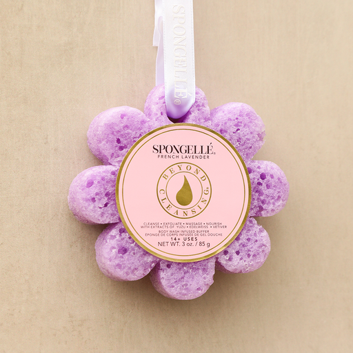 Spongellé French Lavender Wild Flower Bath Sponge Tan