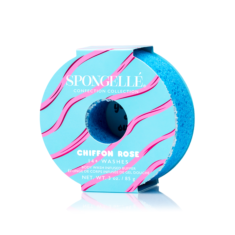 Spongellé Confection Buffer Assorted Pack Body Wash Infused Buffer Light Sky Blue