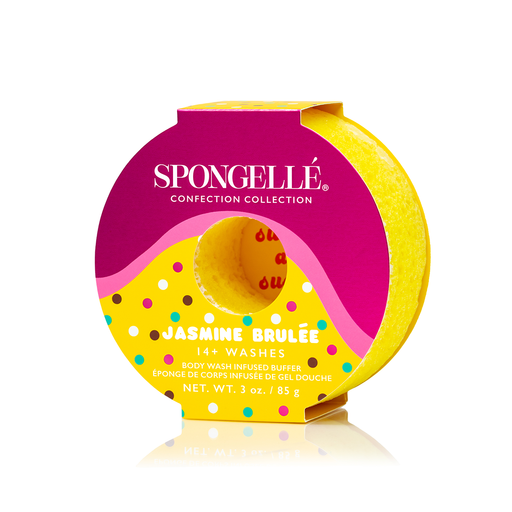 Spongellé Jasmine Brûlée | Confection Buffer Body Wash Infused Buffer White Smoke
