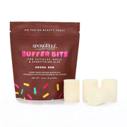 Spongellé Cocoa Bon | Confection Buffer Bits Pedi Buffer White Smoke