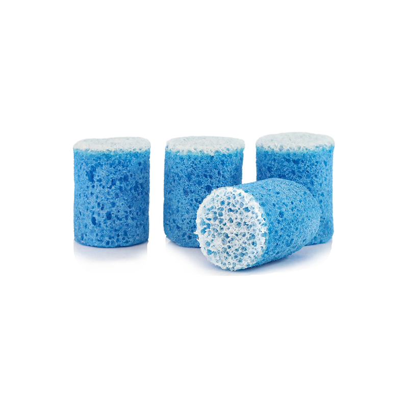 Spongellé Chiffon Rose | Confection Buffer Bits Pedi Buffer Steel Blue