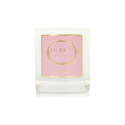 Spongellé Jude Rose Candle | Florica Home Fragrance Antique White