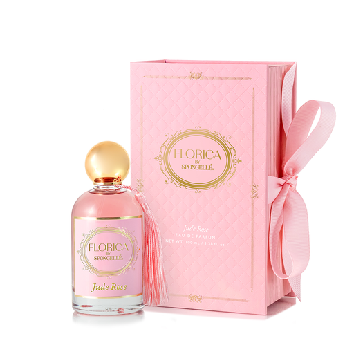 Spongellé Jude Rose Eau de Parfum | Florica Body Fragrance Pink