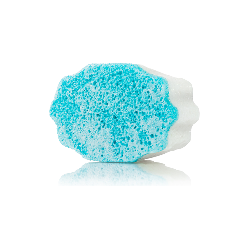 Spongellé Mystic Rose Pedi Buffer | Florica Pedi Buffer White Smoke