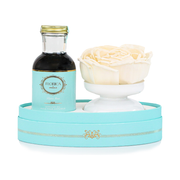 Spongellé Mystic Rose Floret Diffuser | Florica Home Fragrance Powder Blue