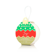 Spongellé Joy - Snowberry | Holiday Ornament Body Wash Infused Buffer White Smoke