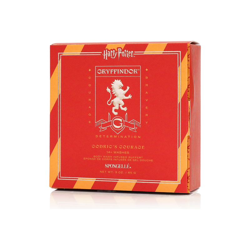 Spongellé Gryffindor™ Godric's Courage Buffer | Harry Potter™ Collection Body Wash Infused Buffer Firebrick