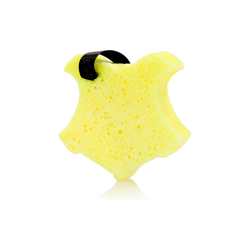 Spongellé Hufflepuff™ Helga's Loyalty Buffer | Harry Potter™ Collection Body Wash Infused Buffer White Smoke