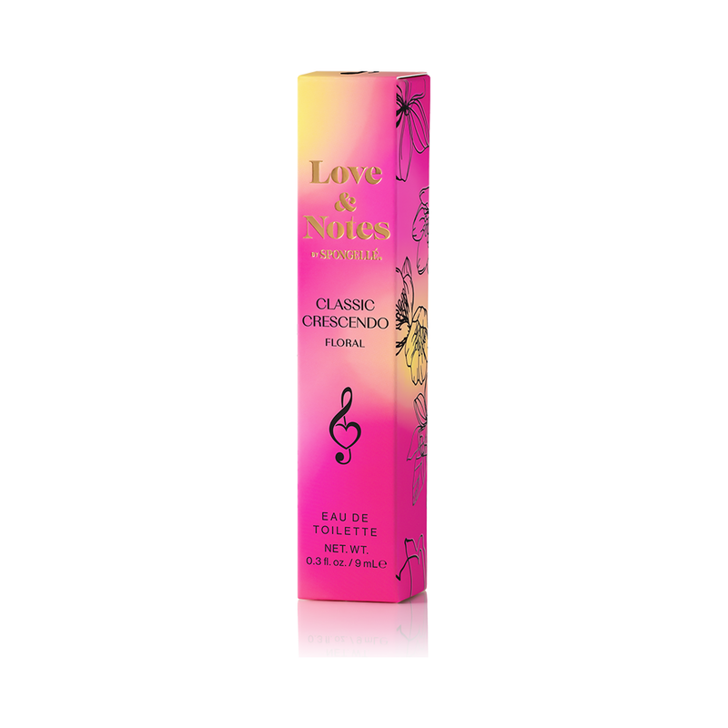 Spongellé Classic Crescendo | Love & Notes Eau de Toilette Body Fragrance Violet Red