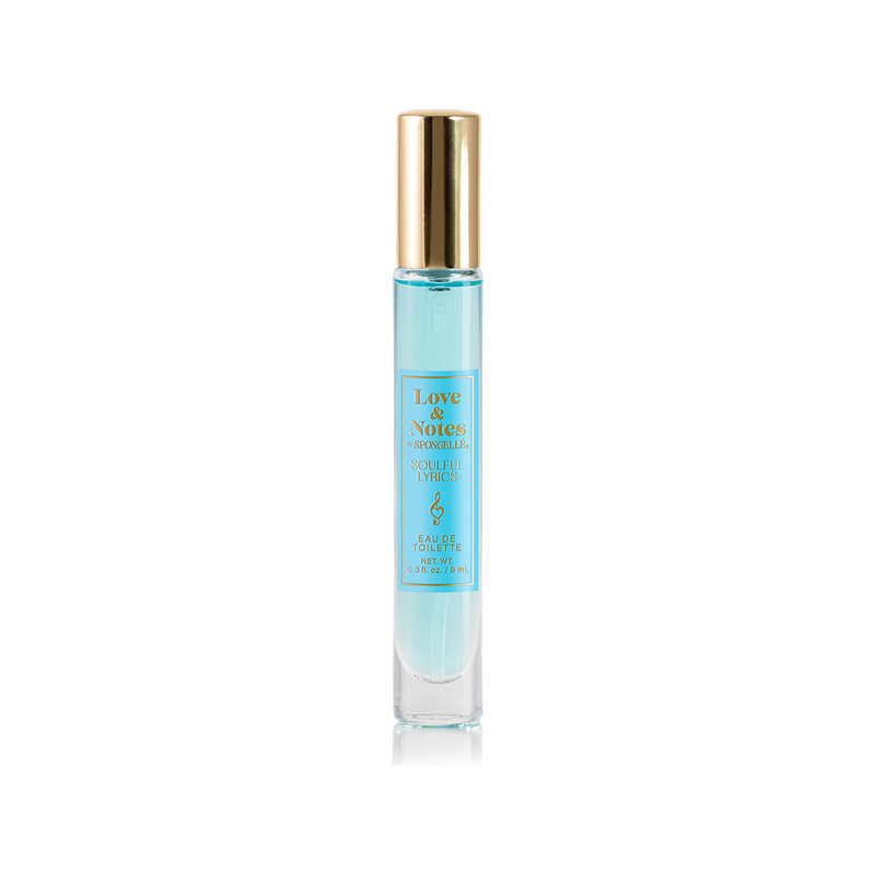 Spongellé Soulful Lyrics | Love & Notes Eau de Toilette Body Fragrance Light Gray