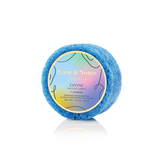 Spongellé Soulful Lyrics | Love & Notes Spongette Body Wash Infused Buffer White Smoke